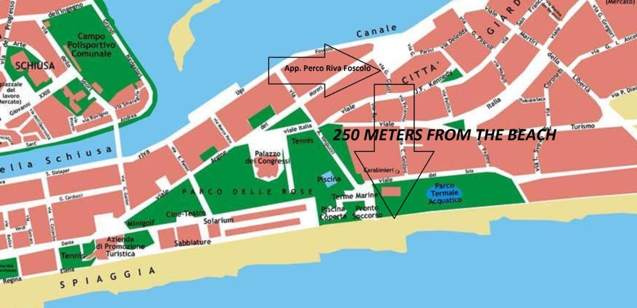 Appartamento Perco Riva Foscolo 그라도 외부 사진